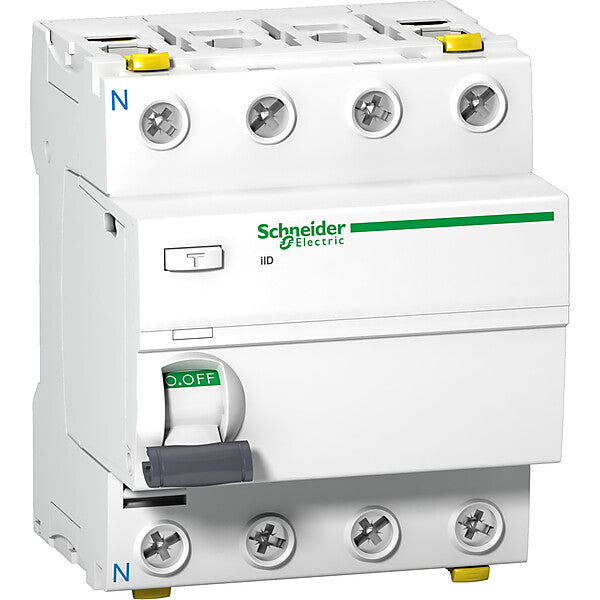 Schneider Electric FI-Schalter 4P 40A 30mA Typ A A9Z21440